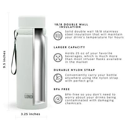 Tea Infuser Bottle - 25 Ounce