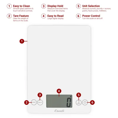 Arti Glass Kitchen Scale