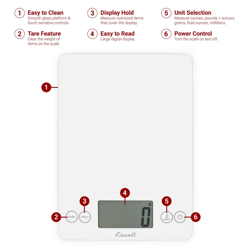 Arti Glass Kitchen Scale