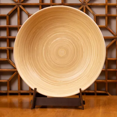 Lexa Bamboo Salad Bowl, 14 Inch