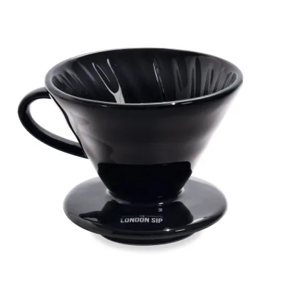 Ceramic Coffee Dripper, Black