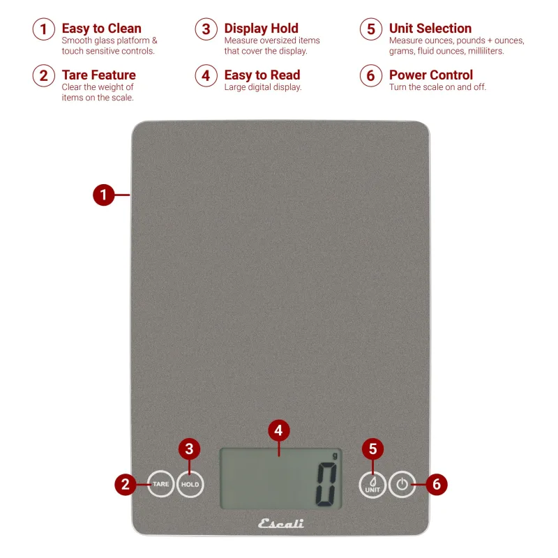 Arti Glass Kitchen Scale