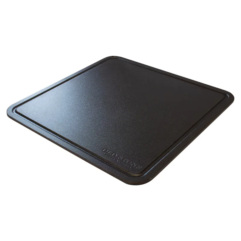 Pizza Steel with Moat, 14x14-Inch