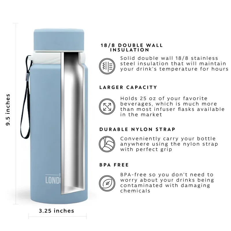 Tea Infuser Bottle - 25 Ounce