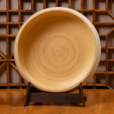 Lexa Bamboo Fruit Bowl, 12 Inch