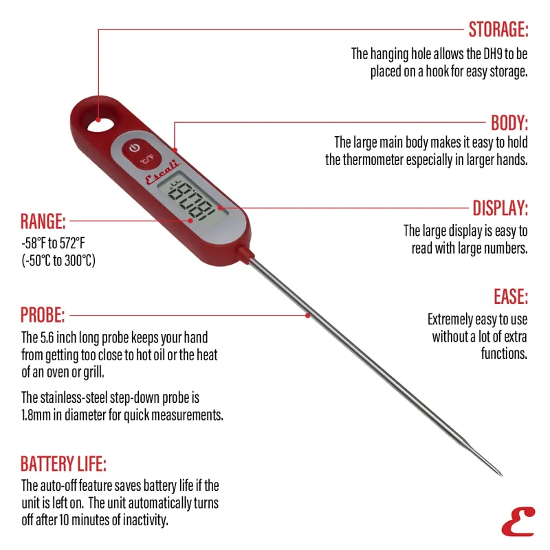 Long Stem Digital Thermometer