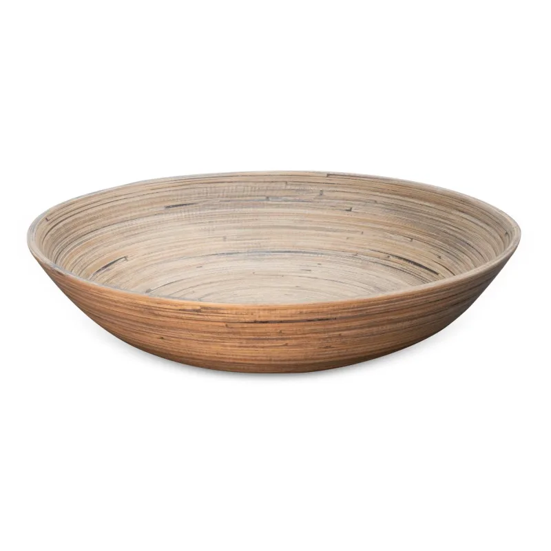 Lexa Bamboo Salad Bowl, 14 Inch