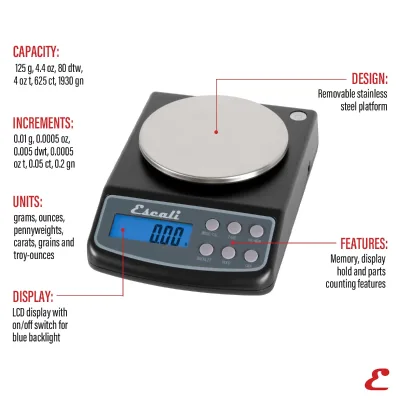 L125 Maximum Precision Digital Scale