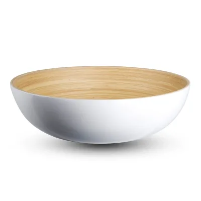 Lexa Bamboo Salad Bowl, 12 Inch