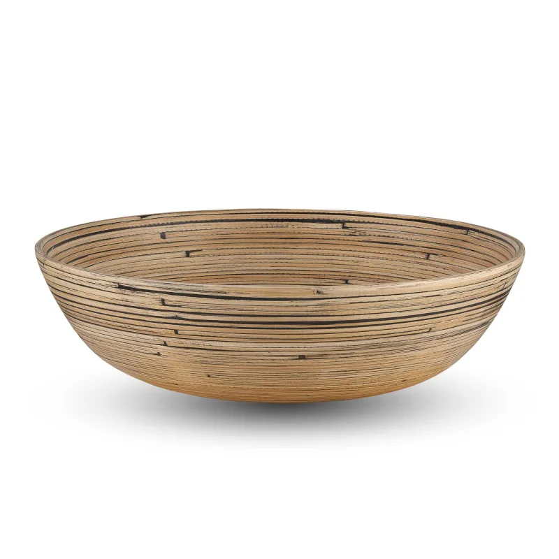 Lexa Bamboo Salad Bowl, 12 Inch
