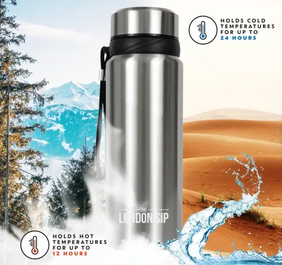 Tea Infuser Bottle 2-Pack, 25 Ounce