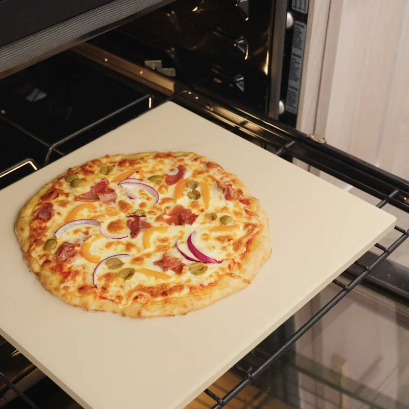 Rectangle Pizza Stone, 14x16-Inch