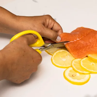 Original Unlimited Kitchen Scissors with Yellow Handles