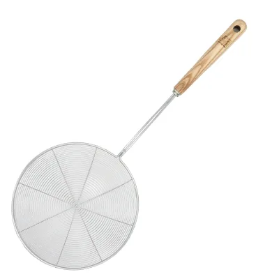 Deluxe Stainless Steel Spider Strainer, 7-Inch Basket
