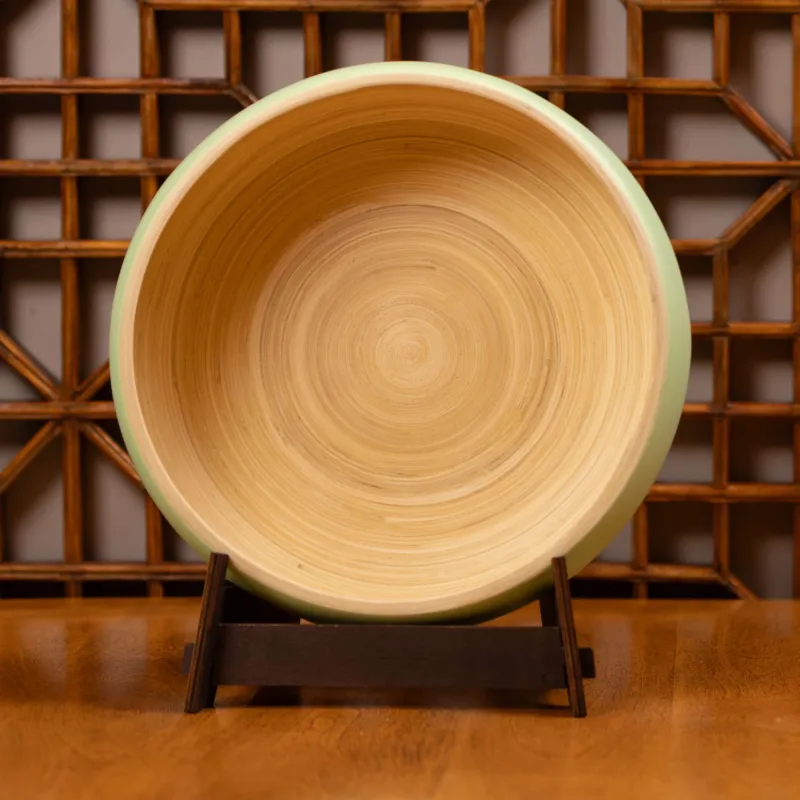 Lexa Bamboo Fruit Bowl, 12 Inch
