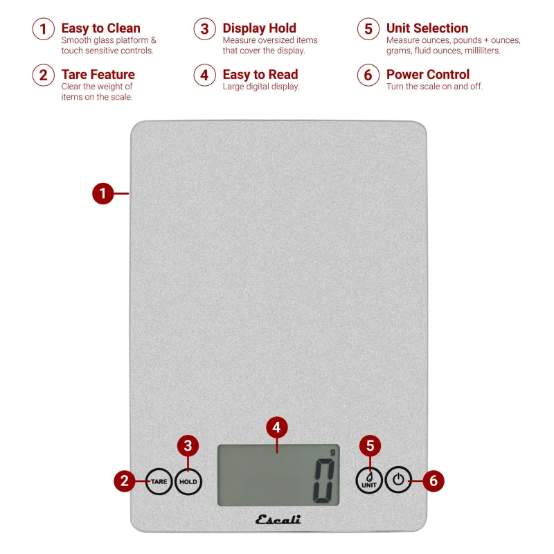 Arti Glass Kitchen Scale