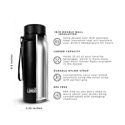 Tea Infuser Bottle - 25 Ounce