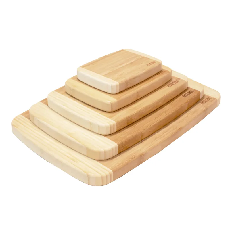 Burnished Bamboo Cutting Board Bundle, 5 pack