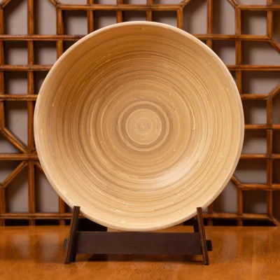 Lexa Bamboo Salad Bowl, 12 Inch